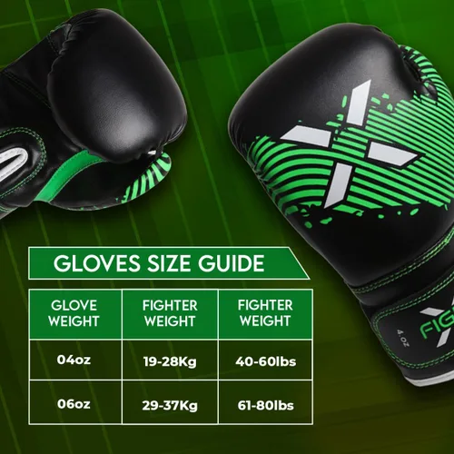 Miniatura 4 de Guantes de boxeo para niños de 3 a 8 años, 4 6 onzas, entrenamiento MMA, niños, niñas, guantes de kickboxing para entrenamiento, saco de boxeo, Muay