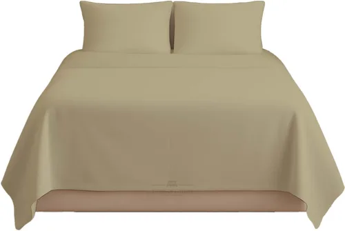 Miniatura 25 de Juego de sábanas para sofá cama, 100% algodón de 400 hilos, juego de 4 piezas, sábana ajustada con bolsillo profundo, suave, sin arrugas