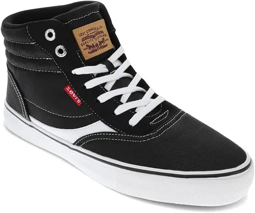 Miniatura 5 de Levi's Mens Lance Mid CT CVS UL Canvas and Vegan Suede Casual Lace Up Sneaker Shoe