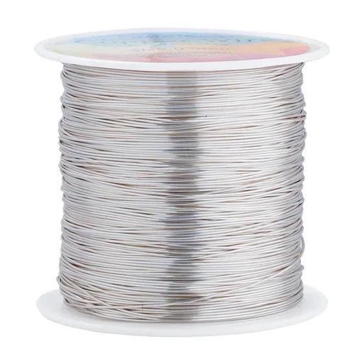 Miniatura 30 de Alambres de cobre resistentes al deslustre de 65.6 pies, alambre de cobre para electrocultura en jardinería, alambre de cobre de calibre 16, cables