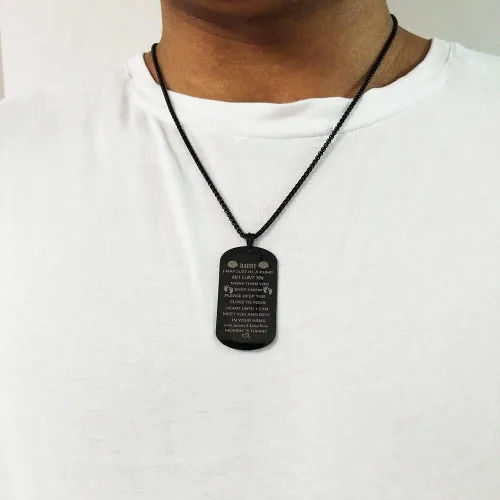 Miniatura 5 de Regalos para papá - Regalos para papá por primera vez, collar regalos para papá nuevo, regalos para hombres, regalos para el padre futuro, anuncios