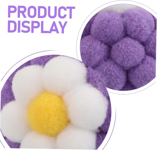 Miniatura 3 de Happyyami 10pcs Cat Balls with Built-in Bells Soft Colorful Fuzzy for Indoor Cats and Small Dogs Sturdy Interactive Chewing to Stimulate Hunting