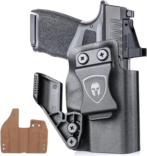 Miniatura 7 de WARRIORLAND IWB Funda Kydex con interior de cuero de gamuza, compatible con Glock 43X/43X mos/ G17/19 Gen3-5, Sig P365/P365X y P320 M18/M17, Taurus