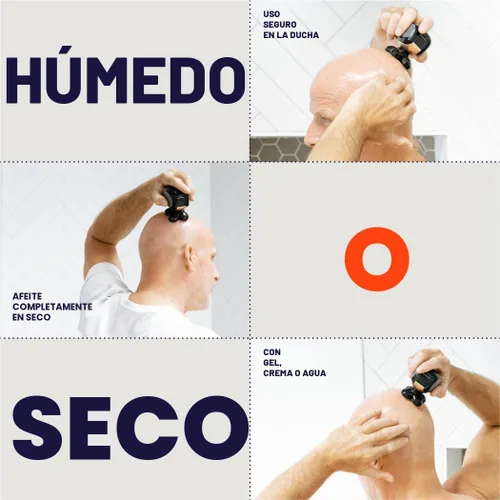 Miniatura 4 de FREEDOM GROOMING The FlexSeries - Afeitadora de cabello eléctrica inalámbrica y recargable para hombre; novedosa afeitadora con cuchillas