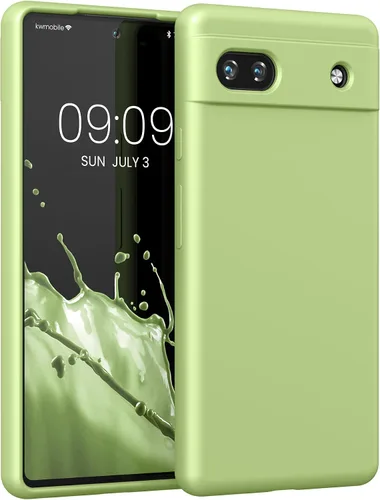 Miniatura 209 de kwmobile Funda Compatible con Google Pixel 6 Pro - Funda de teléfono de silicona TPU con acabado suave - Azul Arrecife