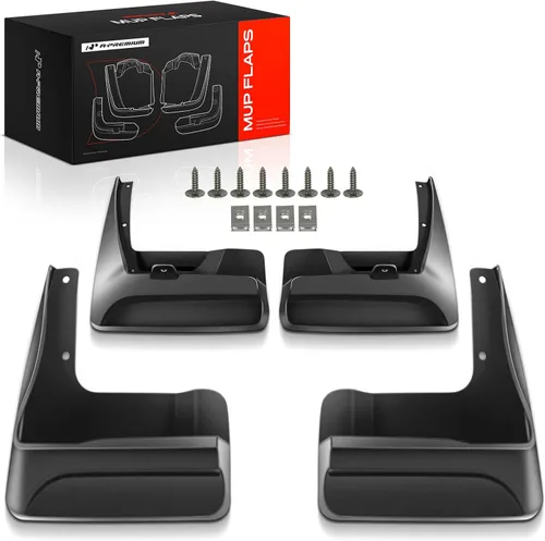 Miniatura 11 de A-Premium Aletas de barro compatibles con Toyota Sienna 2018 2019 2020 Mini furgoneta de pasajeros, no requiere perforación, protectores de lodo