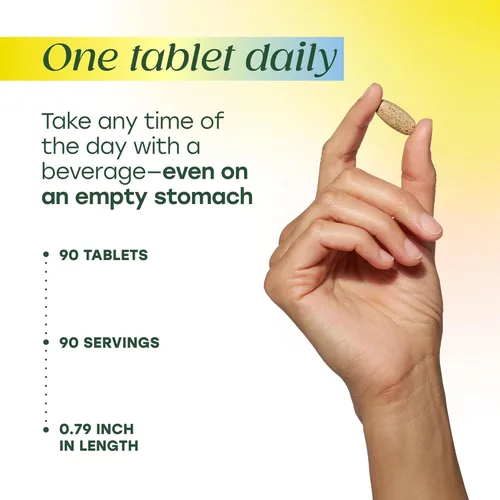 Miniatura 7 de MegaFood Multivitamínico para Mujeres One Daily - Multivitamínico para Mujeres - Vitamina C, Vitamina D, Hierro y Vitaminas B - Apoyo