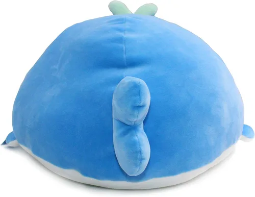 Miniatura 6 de Muy suave ballena azul tiburón abrazar almohada de peluche muñeca pez peluche animales de peluche 17 pulgadas