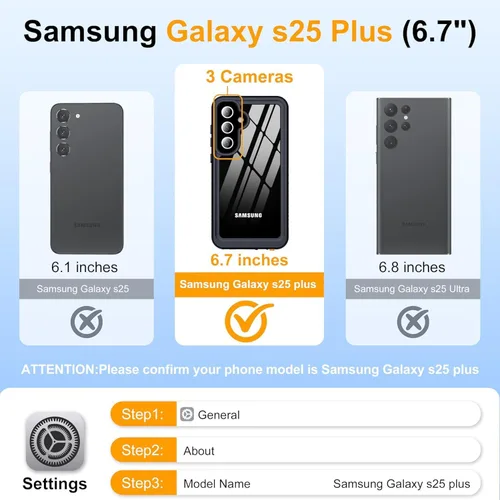 Miniatura 2 de Funda para Samsung Galaxy S25 con tarjetero, ranura para tarjeta de crédito Funda protectora tipo cartera - Negro