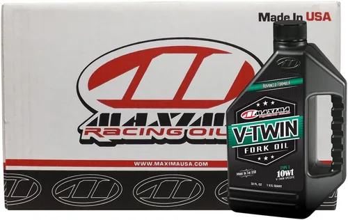 Miniatura 2 de Maxima Racing Oils 50-02901-2PK Aceite de Horquilla V-Twin 10wt 32 oz Botella, Paquete de 2