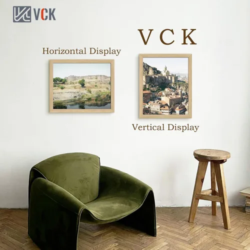 Miniatura 136 de VCK Marcos para póster de madera maciza de 22.375 x 34 pulgadas, marco de fotos A1 negro con montaje en pared, paquete de 3