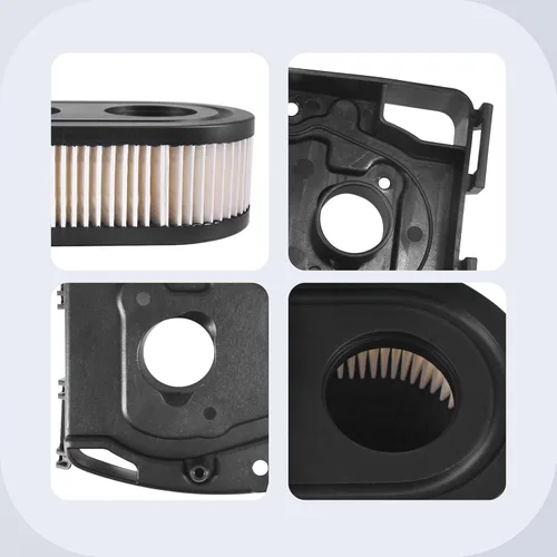 Miniatura 5 de 594107 594106 595658 Kit de cubierta para filtro de aire para cortacésped con filtro de aire y base de filtro de aire del motor, compatible