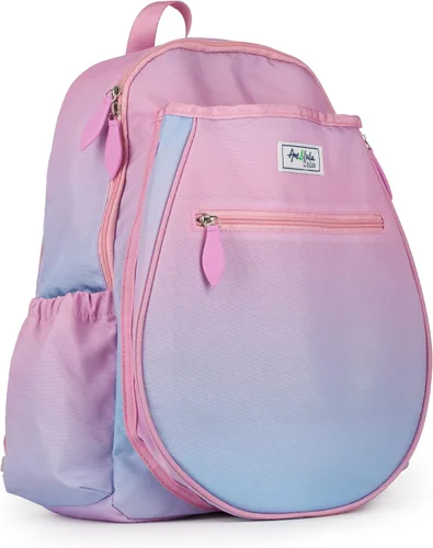 Miniatura 2 de Ame & Lulu Mochila de tenis Big Love para niños Sorbete rosa y azul