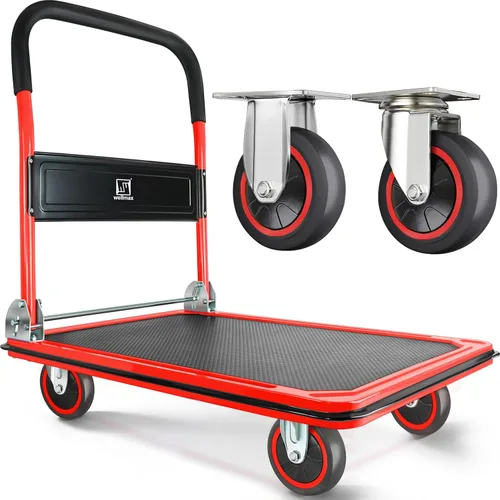 Miniatura 11 de Carro de plataforma Wellmax Azul