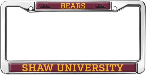Miniatura 161 de Texas A&M University - Texarkana Mascot - Marco de metal estándar para placa de matrícula de tamaño completo