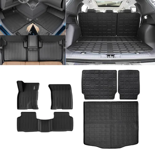 Miniatura 7 de Rongtaod Tapete de carga compatible con Ford Escape 2020-2024 2025, alfombrilla de carga, forro de carga, protector de asiento trasero, accesorios