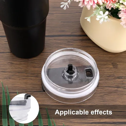 Miniatura 7 de 4 juntas de tapa para vasos Stanley Adventure Quencher H2.0 Flowstate de 40 onzas, sin BPA, sellos de tapa de silicona a prueba de fugas