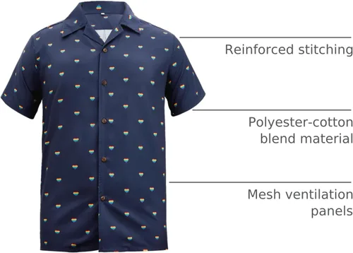 Miniatura 58 de Camisa hawaiana para hombre, con estampado floral, cómoda, con botones, casual, manga corta, ropa de playa para hombre
