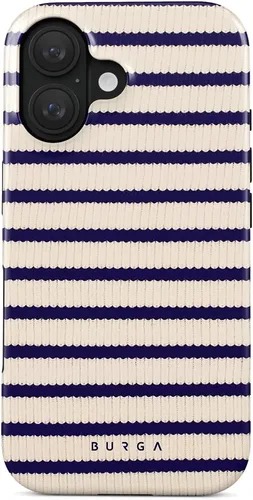 Miniatura 30 de BURGA - Funda compatible con iPhone 12, apta para carga inalámbrica, carcasa rígida híbrida de 2 capas + funda de silicona, resistente, ajuste