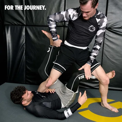 Miniatura 6 de Gold BJJ Pacific Short - Pantalones cortos de lucha Jiu Jitsu sin Gi, Oro