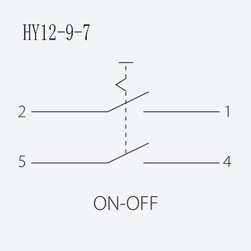 Miniatura 6 de 2 interruptores de botón pulsador KeDu HY12-9-7 para aparatos eléctricos domésticos y dispositivos similares, 125/250 V 20 A HY12-9-7 (HY12-9-7)