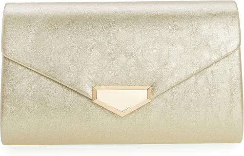 Miniatura 21 de CHARMING TAILOR Bolso de embrague de PU para mujer, bolso de mano elegante para ocasiones especiales