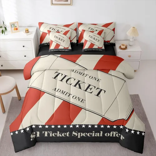 Miniatura 32 de Piano Music 7pcs Comforter King,Musical Notes Bedding Set Kids Girls Boys Teens Room Decor,Retro Graffiti Grey Gold Music Lover Bed in a Multi 11