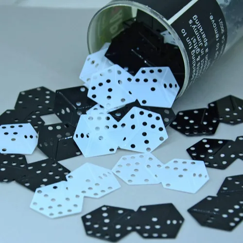 Miniatura 10 de Mezcla de confeti - Black Jack Casino - Paquete al por menor #8428 QS0