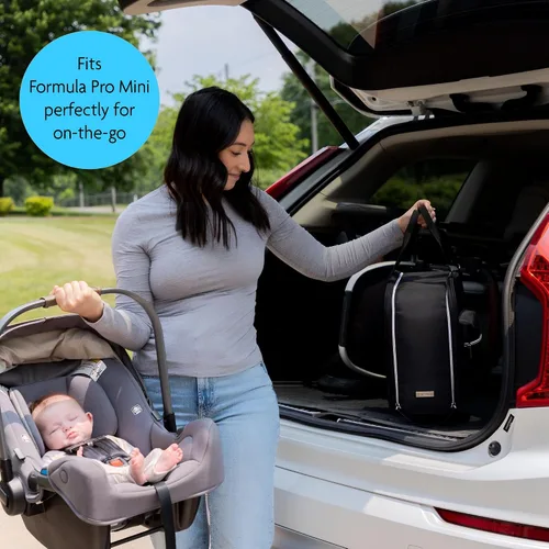 Miniatura 2 de Baby Brezza Formula Pro Mini Bolsa de transporte de viaje, compatible solo con Formula Pro Mini