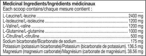 Miniatura 5 de Prairie Naturals PH Balanced BCAA Combustible, limón lima, 11.2 onzas