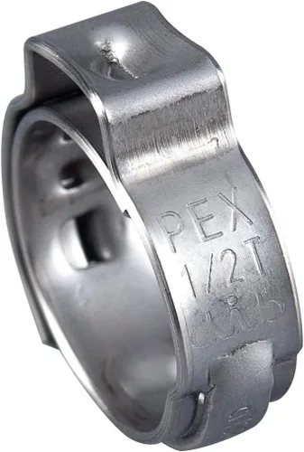 Miniatura 10 de EFIELD - Anillos de abrazadera Pex de acero inoxidable de 1 pulgada para tubos/tuberías Pex (paquete de 10) (CLAMP013)