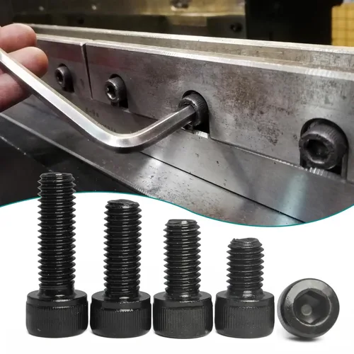 Tornillos y tuercas M4 x 0.236 in, 0.315 in, 0.394 in, 0.472 in, 0.630 in, 0.787 in, 0.984 in, cabeza hexagonal, tornillos y tuercas, tornillo
