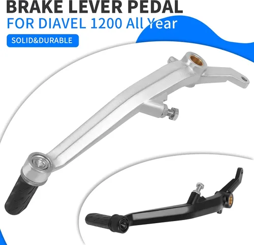 Miniatura 5 de BAIONE Pedal de freno de motocicleta reemplazo de palanca de freno para Ducati DIAVEL Multistrada 1200 todo el año Pedal de palanca de freno