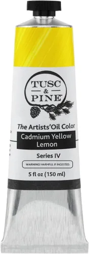 Miniatura 233 de Tusc & Pine Pintura al óleo Artist – Alizarin Crimson, 1.4 fl oz, sin amarilleo, consistencia rica y cremosa, carga máxima de pigmento, pinturas al