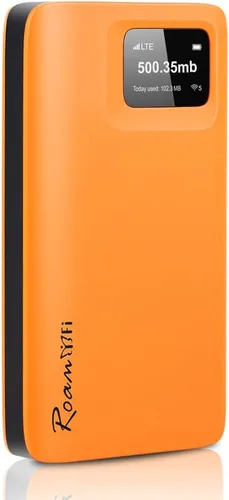 Miniatura 7 de RoamWiFi 4G LTE - Enrutador de punto de acceso móvil en todo el mundo, punto de acceso portátil de alta velocidad con datos de 1 GB de EE. UU., 30