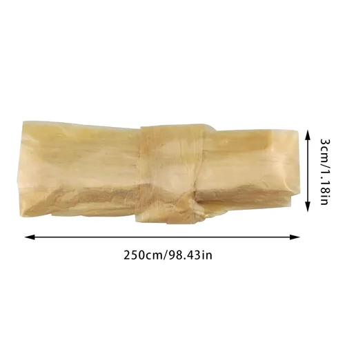 Miniatura 3 de Funda de salchicha comestible para secado, tubo de funda de salchicha seca comestible para salchichas caseras con sabor para máquina de hacer