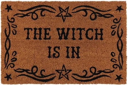 Miniatura 16 de Ebros Gift Metafísica Magic Wicca Occult Witcraft - Tapete con respaldo de vinilo de fibra de coco y fibra de coco para Halloween, 24 x 16 pulgadas