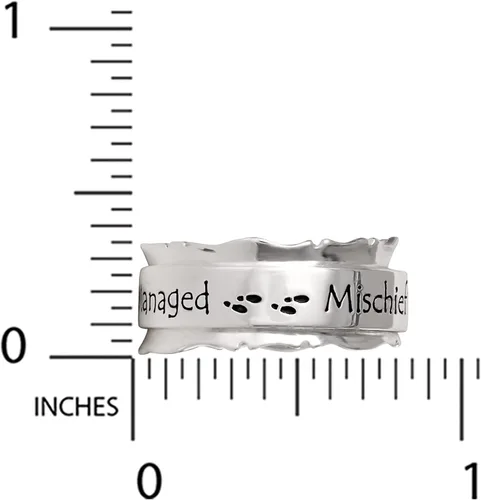 Miniatura 5 de Harry Potter Jewelry - Anillo giratorio gestionado por travesuras chapado en plata talla 7 Metal no conocido
