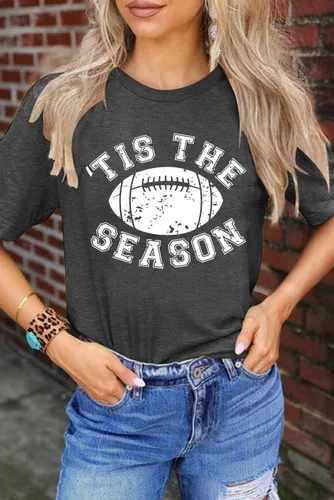 Miniatura 2 de Camisetas de fútbol para mujer para el día del partido, camiseta gráfica de fútbol domingo, camiseta de fondo