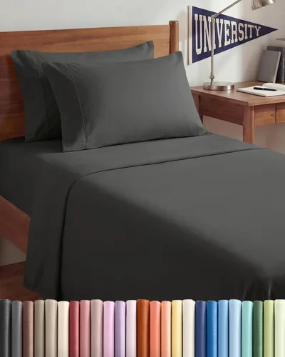 Miniatura 186 de Juego de sábanas Queen de 6 piezas, sábanas tamaño Queen, ropa de cama suave de lujo de hotel, refrescante, cómoda y transpirable, 1 encimera, 1 26