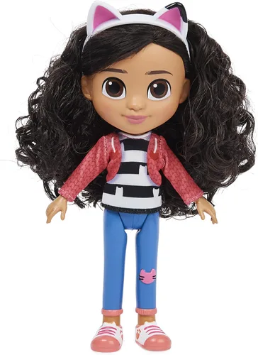 Gabby's Dollhouse - Muñeca Gabby Girl de 8.0 pulgadas, juguetes para niños a partir de 3 años