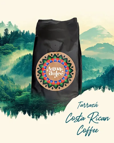 Miniatura 6 de Agua Dulce Café molido 100% arábica de origen único, especialidad gourmet de comercio justo de Costa Rica, proceso de miel, 12 onzas, paquete de 1