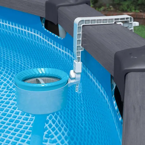 Miniatura 8 de Intex Deluxe Limpiador automático de superficie para piscina montado en pared - 800 GPH+