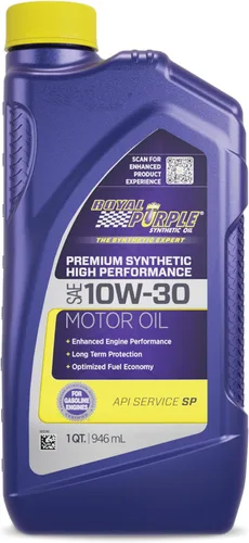 Miniatura 13 de Royal Purple - Aceite de motor sintético ROY51020 de alto rendimiento SAE 0W-20 con licencia API, 5/4 de galón.