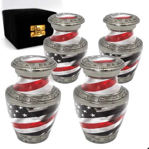 Miniatura 17 de Aurora Borealis Urna de cremación para cenizas para adultos, hombres y mujeres, Urnas de cremación personalizadas para cenizas humanas, urnas