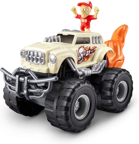Miniatura 4 de Smashers Monster Wheels Paquete Misterioso RED Flame [¡Más de 25 Sorpresas de Monster Trucks!]