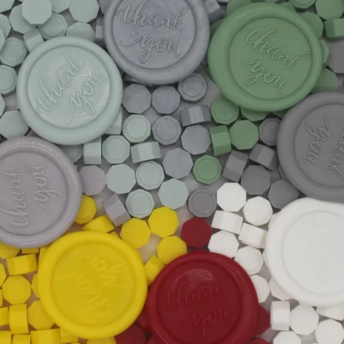 Miniatura 6 de 600 cuentas de sello de cera verde pino, pellets de cera de sellado prémium Andotopee para sellos de sellos, invitaciones de boda, sobres de cartas