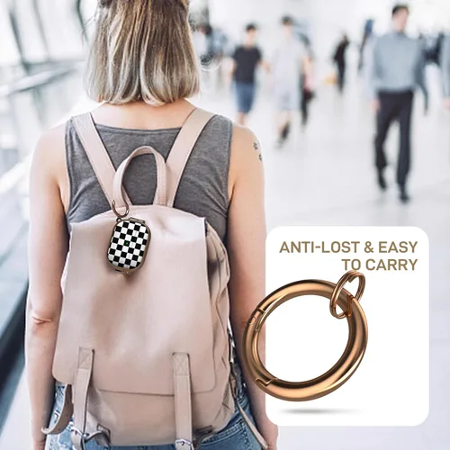 Miniatura 7 de Maxjoy Funda para AirPods Pro de 2ª/1ª generación con cerradura, bonita funda para AirPods Pro 2, funda protectora dura para AirPod Pro para mujeres