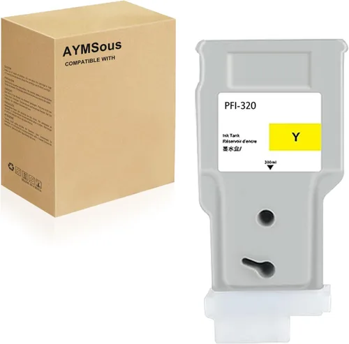 Miniatura 8 de Cartucho de tinta compatible de repuesto para Canon PFI-320 PFI320 PFI-320BK PFI320BK 300ML para Canon imagePROGRAF IPF TM-200 IPF TM-205 IPF TM-300