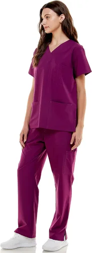 Miniatura 2 de MEDPIA Scrub Sets for Women and Man Medical Nursing Uniform Pants 4-Way Stretch & 8-Pocket